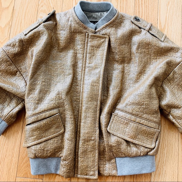 DOLCE & GABBANA Cropped Bomber Jacket - Picture 5 of 7